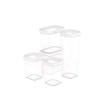 Sterilite Ultra Seal 8.10 Quart Capacity Clear Plastic Food Storage Bowl  Container with 4 Point Latching Lids and Easily Stackable Design, 2 Pack