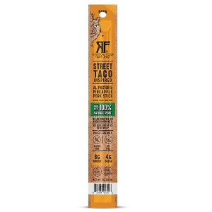 Righteous Felon Craft Jerky Street Taco Pork Meat Stick - 8g