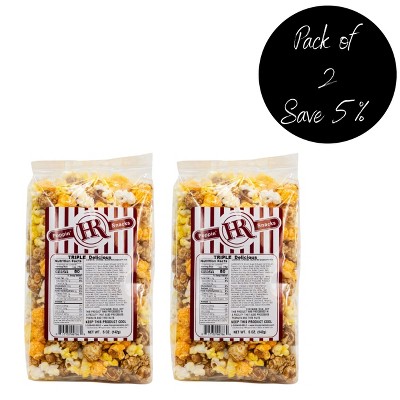 HR Poppin' Snacks 5 oz Triple Delicious Popcorn - Pack of 2