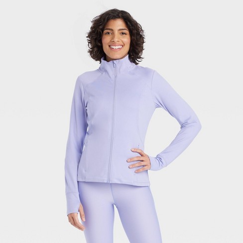 Women's Full Zip Jacket - All In Motion™ Lilac Purple Xl : Target