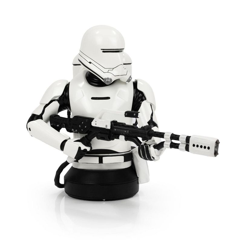 Gentle Giant Star Wars First Order Flametrooper Figure Statue | 7-Inch Character Resin Bust, 1 of 8