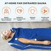 LifePro Portable Far Infrared Sauna Blanket for Home Detox - Calm Your Body and Mind,Regular blue Design for Effective Detoxification - 2 of 4