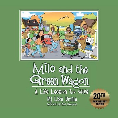 Milo and the Green Wagon - by  Lisa M Umina (Paperback)