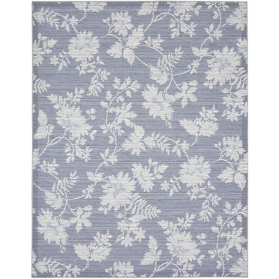 Waverly Washables Collection Casual Botanical Indoor Rug