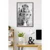 Trends International Reinders: Toilet Humor - Lion Toilet Framed Wall Poster Prints Barnwood Framed Version 22.375" x 34" - 2 of 4