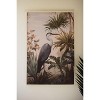 Framed Heron Print with Painting Detail – Coastal Wall Art by Kalalou - 4 of 4