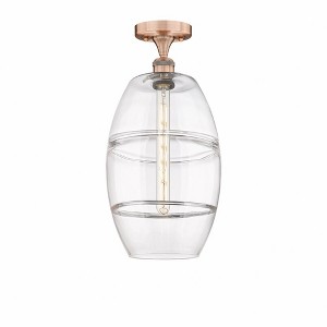 Vaz - 1 Light Semi-Flush Mount In Industrial Style-18.63 Inches Tall and 10 Inches Wide - 1 of 1