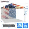 EAGLE PEAK Pop Up Canopy Tent with 1 Sidewall, Easy Setup Event Tent - 3 of 4