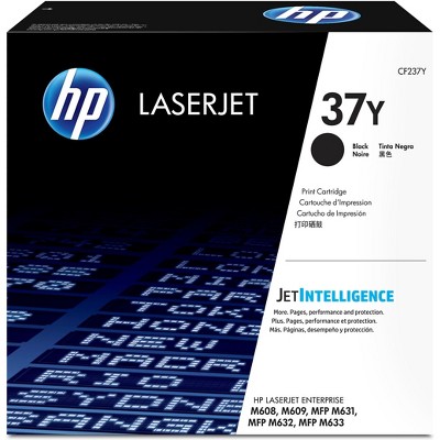 HP Inc. 37Y Extra High Yield Black Original LaserJet Toner Cartridge, ~41,000 pages,