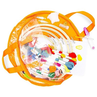 108 Pack Embroidery Kit Cross Stitch Kit for Beginners Adults Kids