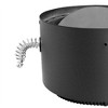 DuraVent DVL 6DVL-ADWD 6'' Stainless Steel Double Wall Air Insulated Damper Section Wood Burning Stovetop Connecting Adapter, Black - 2 of 3
