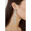 Dripping Turquoise Delicate Drop Earrings  - Ettika - 2 of 3