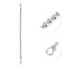 Unique Bargains Faux Pearl Handbag Strap Silver Tone 1 Pc - 3 of 4