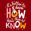 Men's Dr. Seuss Cat in the Hat It's Better to Know Quote T-Shirt - image 2 of 4