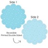 Big Dot of Happiness Blue Confetti Stars - Simple Party Round Table Decorations - Paper Chargers - Place Setting For 12 - 3 of 4