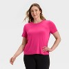 Women's Beyond Ease Crewneck Legging Friendly Short Sleeve T-Shirt - All In Motion™ - 4 of 4