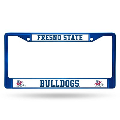 NCAA Fresno State Bulldogs Colored Chrome Frame