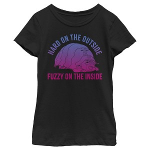 Girl's Raya and the Last Dragon Tuk Tuk Hard Outside Inside Color Changing T-Shirt - 1 of 4