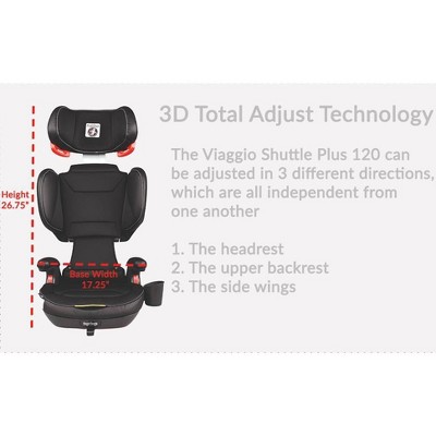 Peg Perego Viaggio Shuttle 120 Booster Car Seat Target