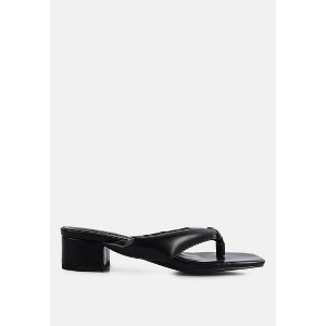 Memestar Low Heel Thong Sandals - 1 of 4