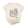 Simply Sage Market Hey Batter Batter Swing Watercolor Short Sleeve Tee - 2 of 4