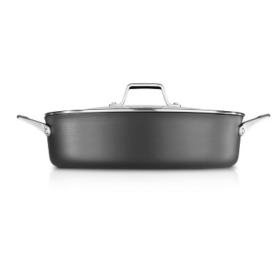 Select By Calphalon 7qt Hard-anodized Non-stick Dutch Oven With Cover :  Target