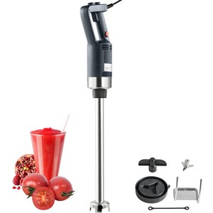 VEVOR Commercial Immersion Blender, 750W 20" Heavy Duty Hand Mixer, Variable Speed Kitchen Stick Mixer with 304 Stainless Steel Blade - 1 of 4