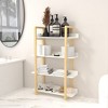 NicBex 4 Tiers Modular Bookcase Solid Wood Storage Unit Contemporary Home Decor Multi-Functional Display - 3 of 4