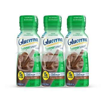 Glucerna Hunger Smart Nutrition Shake - Classic Chocolate - 6ct/60 fl oz
