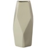 Uniquewise Decorative Ceramic Multi Paned Vase, Modern Style Centerpiece Table Vase - 3 of 4