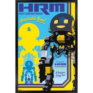 Trends International Netflix The Electric State - Herman By Eric Tan Framed Wall Poster Prints - 1 of 4