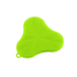 Kuhn Rikon Stay Clean Silicone Scrubber Sponge, Clover - 1 of 1