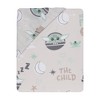 Lambs & Ivy Star Wars Cozy Friends The Child/Baby Yoda Fitted Crib Sheet - 4 of 4