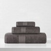 Eco-Friendly Sustainable Cotton Solid Lightweight Bathroom Set by Blue Nile Mills - 2 of 4
