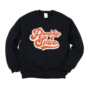 Simply Sage Market Retro Pumpkin Spice Words Sweatshirt - 1 of 4