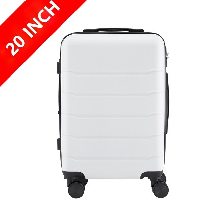 Musment 20" Hardside Luggage with Spinner Wheels Expandable and TSA Lock Hard Shell Lightweight Roller Suitcase
