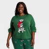Women's Dalmatian Holiday Matching Family Sweater - Wondershop™ Green - 3 of 4