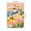 Amanti Art Flowers By The Sea by Treechild Framed Canvas Wall Art - 4 of 4