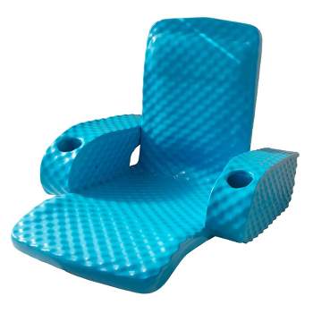 TRC Recreation Folding Baja Chair Swimming Pool Float Water Armchair