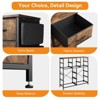 12 Drawer Dresser for Bedroom, Fabric Dressers & Chests of Drawers with Side Pockets, Chest of Drawers for Closet, Living Room, Closet, Hallway - 4 of 4