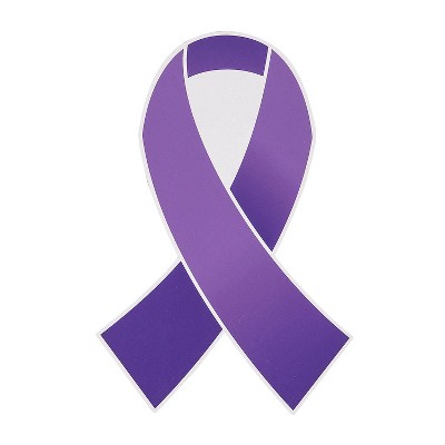 Fun Express Bulk 50 Pc. Purple Ribbon Cutouts