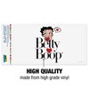 Betty Boop Heart Logo Automotive Bumper Sticker - 3 of 4