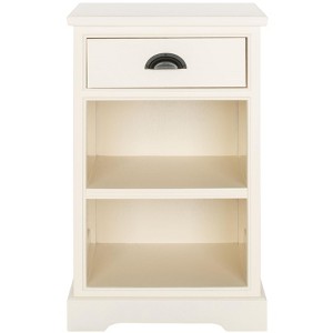 Griffin Side Table - AMH5719C - Vintage White - Safavieh Couture - 1 of 4