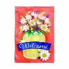 Evergreen Jar of Lemons and Florals Applique Garden Flag 12 x 18 Inches Indoor Outdoor Decor - 3 of 4