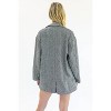 Women's Classy Queen Houndstooth Boyfriend Blazer - mittoshop - 2 of 4