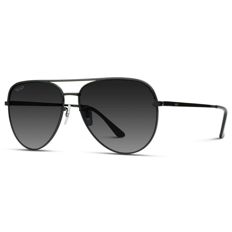 WMP Eyewear Oversized Designer Inspired Flat Lens Sunglasses for Women, 2 of 5