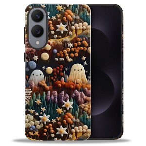 BONGEEK Case Compatible with Samsung Galaxy S25 Edge,Scratch Resistant Hybrid 2-Layer Hard Shell Bright Phone Case, Garden - 1 of 4