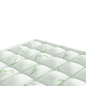 Itopfox Cooling Queen Mattress Topper with Memory Foam for Back Pain Relief, Breathable Bamboo Rayon Pillow Top for Hot Sleepers, Deep Pocket Fit - 1 of 4