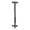 Bent Wire Hook Black - Threshold™: Powder-Coated Steel Wall Hook, Decorative Towel Hook, Single Black Hook - 2 of 3