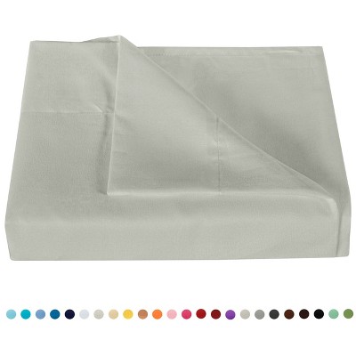 Brushed Microfiber Flat Sheet Only, Super Soft Hotel Quality Top Sheet - NTBAY